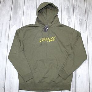 NEW Stance Pullover Hoodie Army Green The Palm Slayer Skull - Men's L
